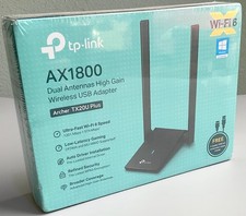 TP-Link WiFi 6 Dual Antennas High Gain Wireless USB Adapter AX1800 