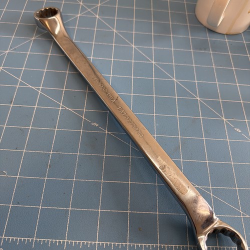 Snap-on XB3032 Double Box End Wrench 15/16 x 1 inch 12-Point USA SAE Chrome