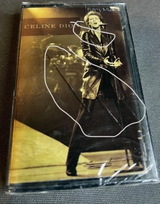 Celine Dion Live a Paris Cassette Tape (Epic 1996) New Sealed - Image 4 of 4
