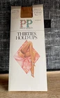 Vintage New Pretty Polly 'Highlight' Thirties Hold Ups Stockings Shoe 3-8