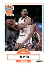 1990-91 Fleer #126 Mark Jackson