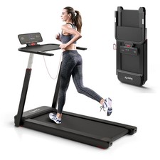 Max 2.25 HP Walking Running Jogging Exercise Machine with LED Display