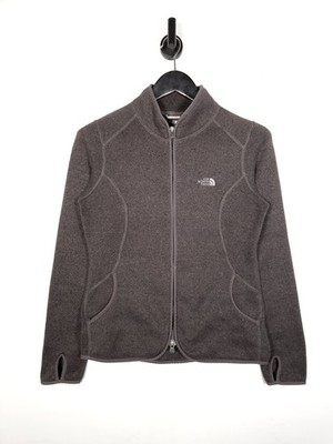 The North Face Fleecejacke Gr. Medium Damen grau Full Zip Outdoor warm