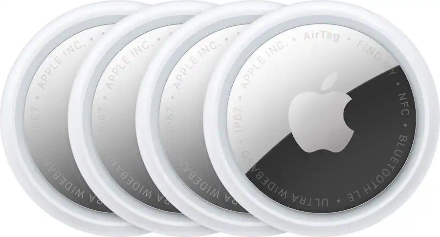 New 2026 Apple - AirTag (2nd generation) 1-Pack, 2-Pack and 4-Pack
