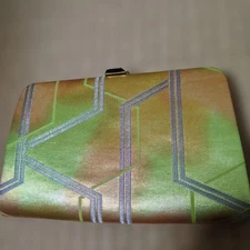 Japanese bag green and gold