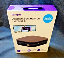 Targus Universal Dual Monitor Travel Dock - Dual HDMI - DSU150US