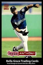 1994 Stadium Club Eric Anthony #548 Seattle Mariners MLB Baseball 