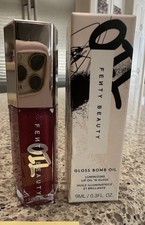 Fenty Gloss Bomb Oil Luminizing Lip Oil N Gloss RAZZBERRY JAMZ .3oz /9mL FULL