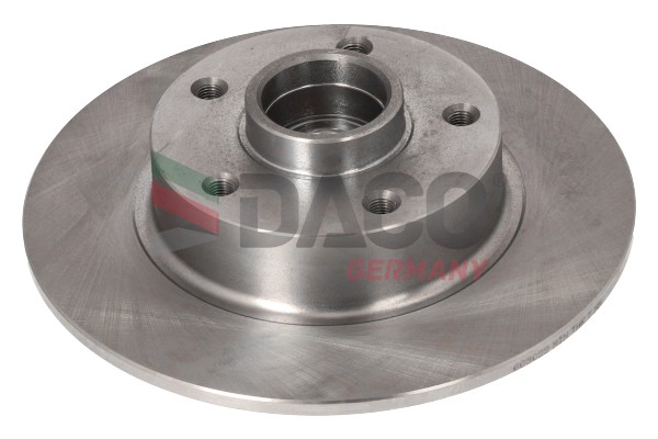Daco Germany 2X Bremsscheibe Hinten Voll FüR Renault Megane III SchräGheck BZ0_-image