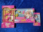 Vintage 90s Barbie Kelly Dolls Lot Bathtime Fun Kelly Gymnast Stacy Melody New