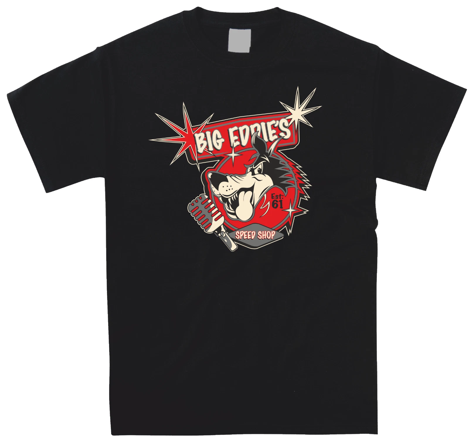 Big Eddie's Speedshop T Shirt / Polo Vintage 50s Rockabilly Hotrod Style S-5XL