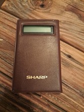 Vintage Sharp Elsi Mate Calculator EL-460 with Case