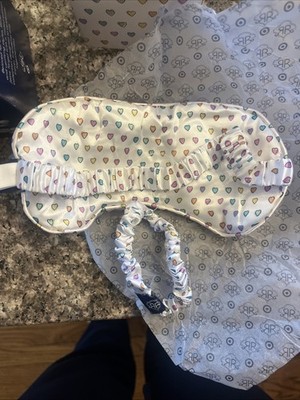 RARE Roller Rabbit x Target Mystery Box- Disco Hearts Sleep Mask & Scrunchie Set