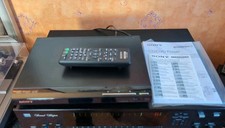 Sony DVP-S725D Lettore CD DVD Nero con Telecomando +Manuale R527