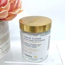 TRULY Coco Cloud After Shave Moisturizer Vanilla Coconut Milk Argan Oil, 2 fl oz