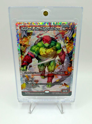 MTG Raphael Nightwatcher Showcase Fracture Foil TMNT M0297 TMT 2026 Mythic