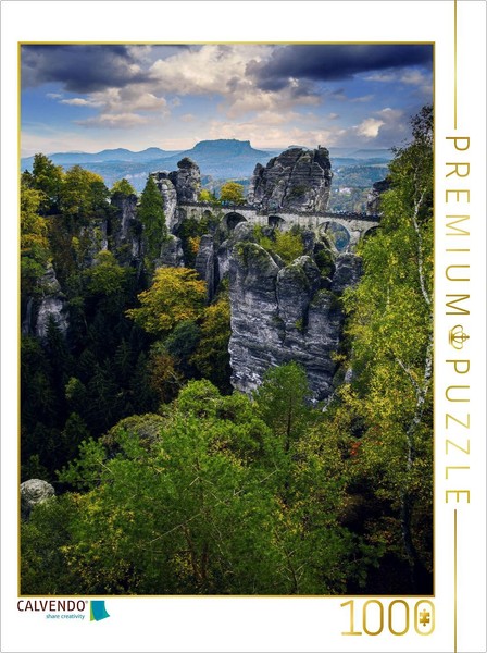 Calvendo Puzzle Tinker Bridge | 1000 Pieces, Finished Size 25.2 × 18.9 In (64 ×-image