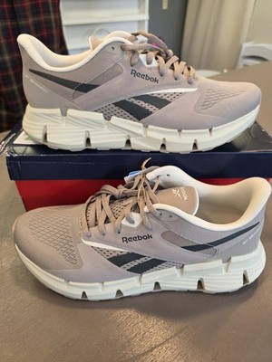 Reebok Zig Dynamica 5 Running Shoes Mens 10.5 Beige 100211303 Unisex 