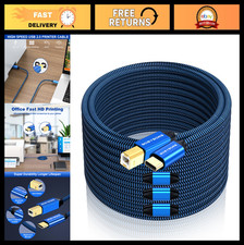 75ft USB C to B Printer Cable, High Speed Cord for Printers, Scanners, MIDI, Aud