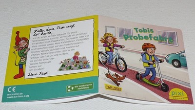 Pixi Buch. Tobis Probefahrt. Sonderausgabe Verkehrssicherheitsrat  / S238
