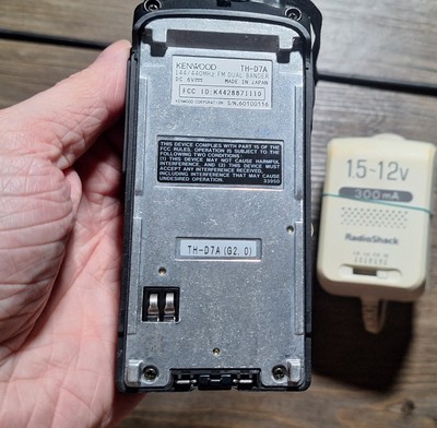Kenwood Th D7a Handheld Dual Band Ham Radio Incomplete for sale