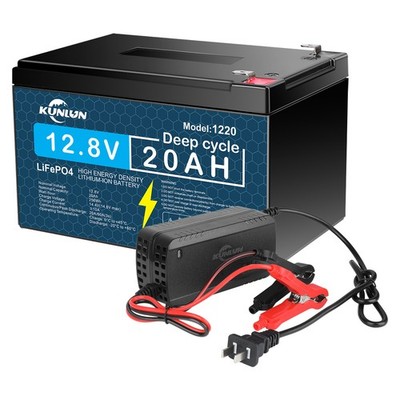 12V 20Ah LiFePO4 Lithium Battery Only / Charger Only / Combo for Power Wheel Lot