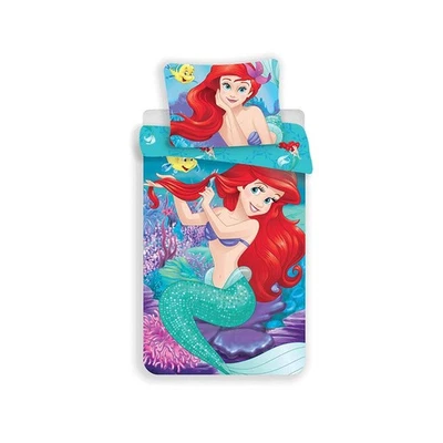 Little Mermaid Ariel Disney Princess Bedding Set EU Size 100% Cotton Duvet Cover - Image 1 of 4