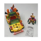 Vintage 1991 Playmates TMNT Mikes Kowabunga Surf Buggy Complete and Beachcombin