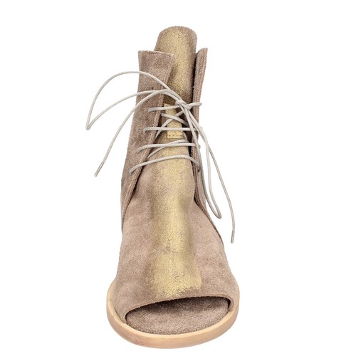 Chaussures femmes MOMA 37 EU bottines marron daim or EX443-37 - Photo 4 sur 5