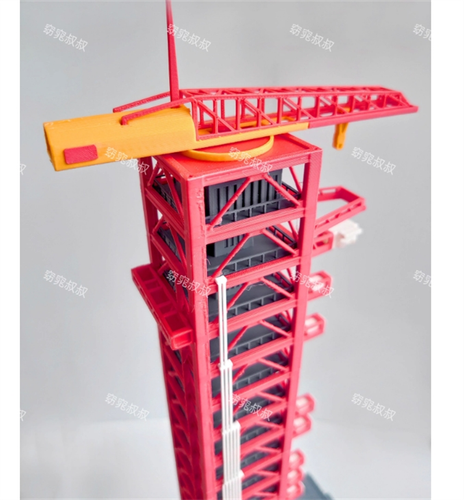 1/400 Scale Saturn-5 Launching Tower Frame Model 3D Build Painted Toy Model Kit - Picture 13 of 19