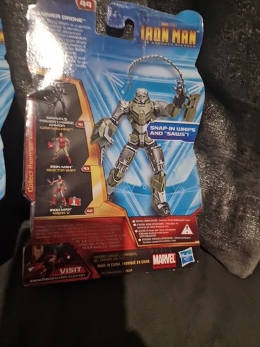 Marvel Iron Man The Armoured Avenger Hammer Drone And Subterranean Armour Figure - Picture 7 of 7