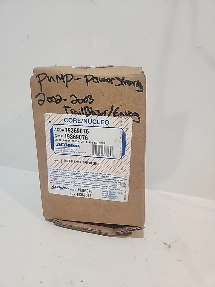 ACDelco Power Steering Pump 19369076 - Image 3 of 3