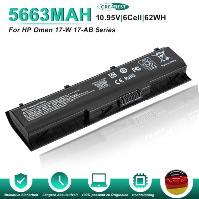PA06 HSTNN-DB7K 849911-850 849571-221 251 Akku For HP Omen 17-AB200 ab00 17-W000