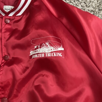 70s vintage usa製KingLouie studium jacket Vintage 70s King-Louie Bomber Jacket XL 22x24 Red | eBay