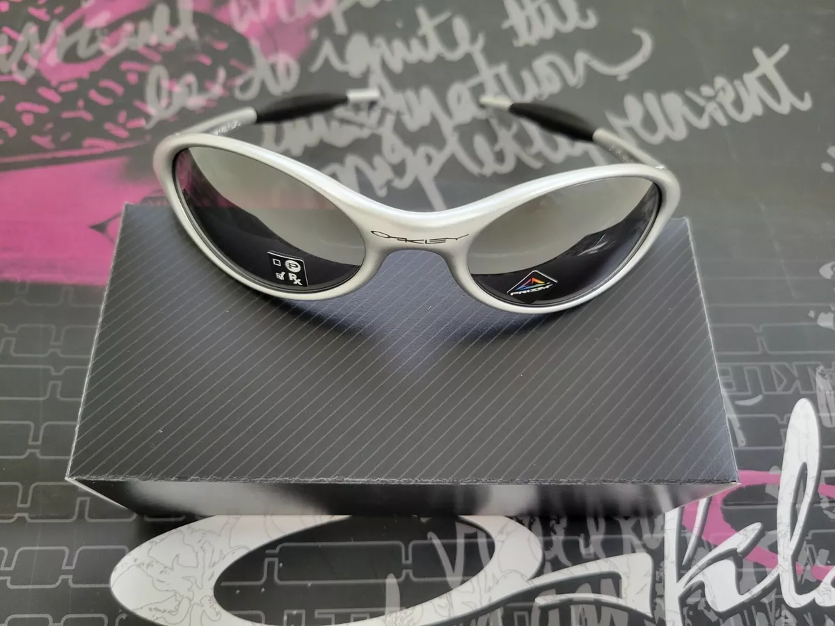 Oakley MUZM Eye Jacket and Redux Set X Silver Prizm Black Iridium