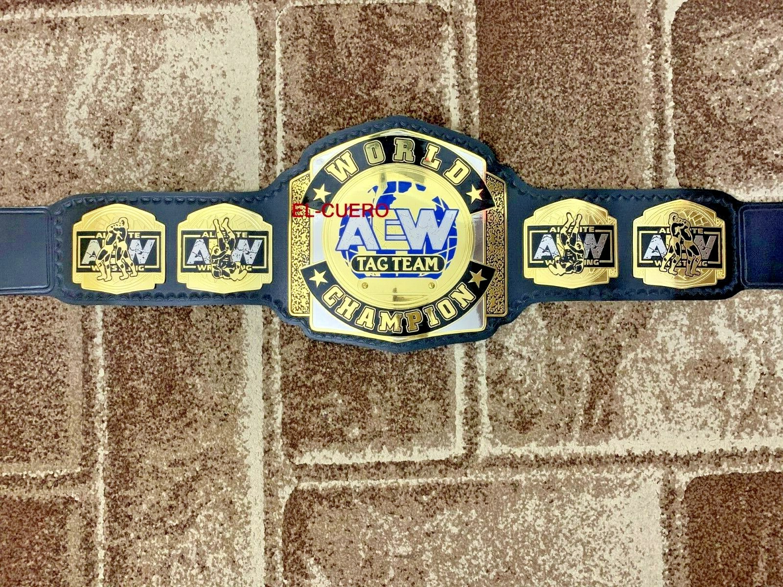 AEW WORLD TAG TEAM WRESTLING CHAMPIONSHIP BELT fullsize | eBay