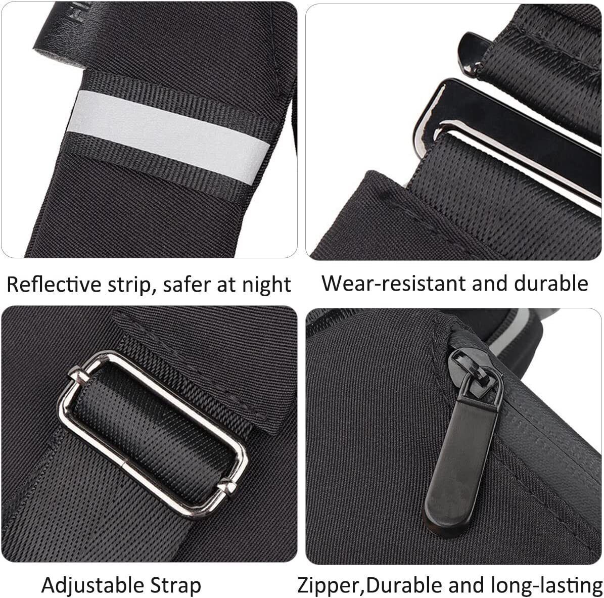 Valcen Personal Pocket Bag for Man, Crossbody Multipocket Antithief