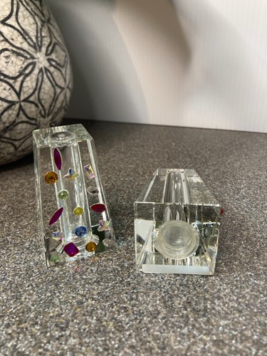 New JUDITH RIPKA Home Rhinestone Jewels Crystal Salt & Pepper Shakers - Picture 10 of 11
