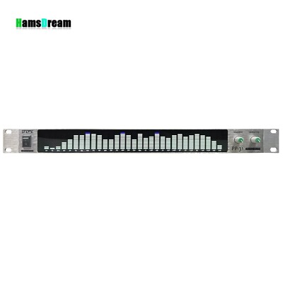BDS PP-31 Audio Spectrum Analyzer Display 1U Music Spectrum VU Meter (White LED