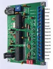 Repeater Controller  Accessory automation Controller 8 Outputs Relay driver DTMF