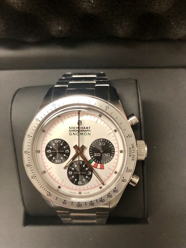 Steinhart men swiss made automatic chronograph watch Yacht Timer. Limited To 100 - Picture 9 of 10