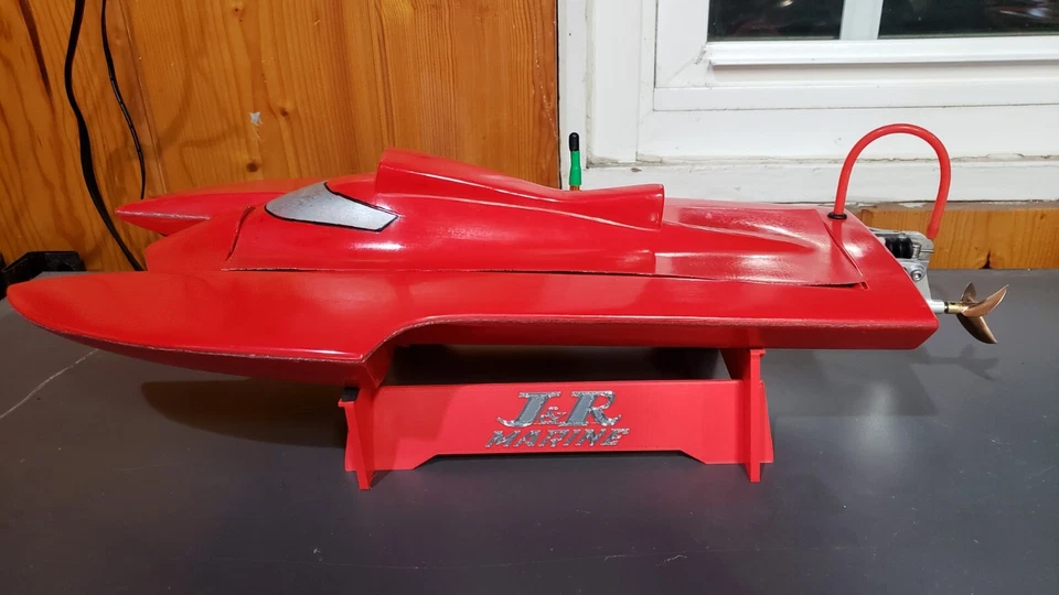 HYDROPLANE RC BOATS MADE IS USA 🇺🇸 FREE SHIPPING IN USA ALMOST READY TO RUN - Image 3 of 4