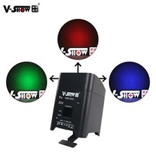 Uplights 4pcs with bag 6 18w RGBWA UV Battery Powered Wireless Uplight Wifi App