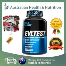 EVLUTION NUTRITION EVLTEST 120 TABLETS + FREE SAME DAY SHIPPING