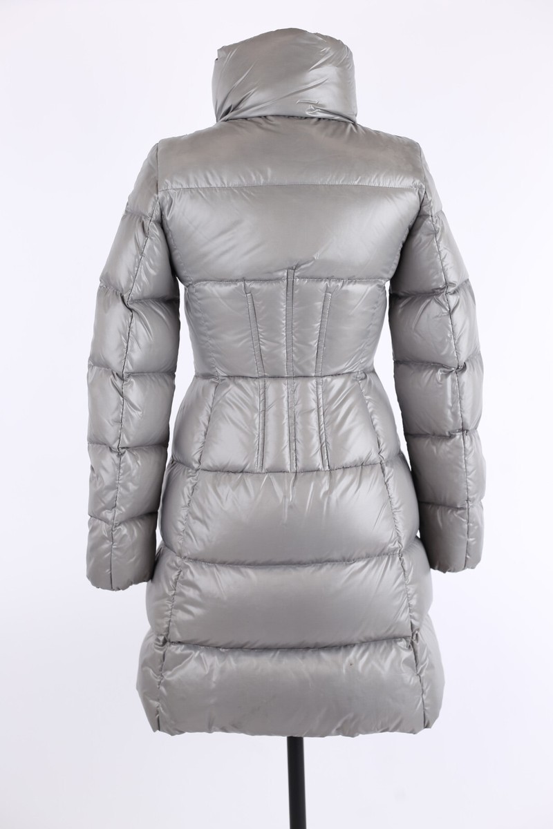 NWT Moncler Jasminum Long Down Coat Women Sz/00 XS Gray NWT Moncler Jasminum Long Down Coat Women Sz/00 XS Gray