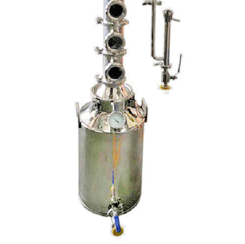 Reflux Still Complete Setup 13 Gal (50L) Stainless Tri Clamp Moonshine Distiller