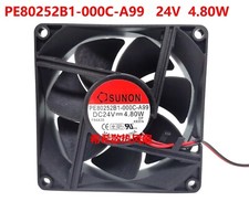 SUNON PE80252B1-000C-A99 24V 4.8W 8025 2-Wire Cooling Fan