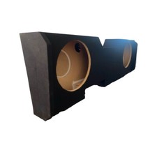2014-2018 Chevy Silverado Crew-Cab 12" Dual Sealed Sub Box Subwoofer Enclosure