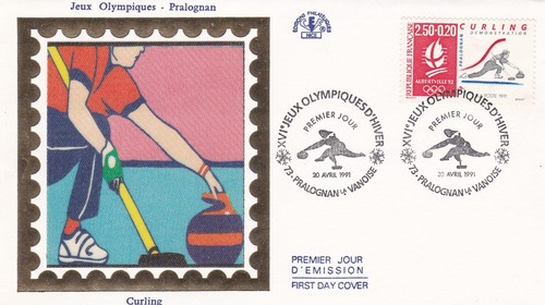 Enveloppe Premier Jour (FDC) - Jeux Olympiques D'hiver Grenoble 1968 - Série Des 5 - Collection Philatélie