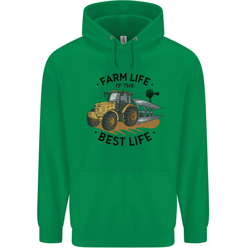 Farm Life is the Best LIFE Farming Farmer Childrens Kids Hoodie - Picture 37 of 64